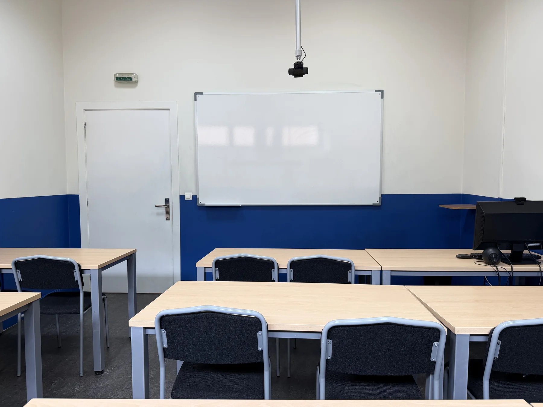 Segunda vista del interior del aula 1 de Zilargi Academia